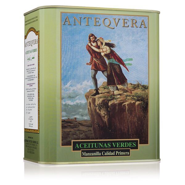 lata cuadrada todas variedades - aceitunas aliñadas