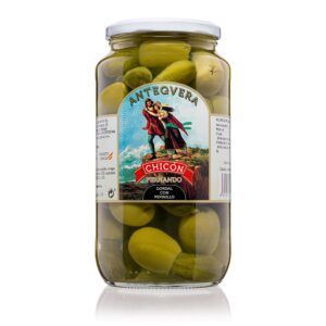 aceituna gordal con pepinillo