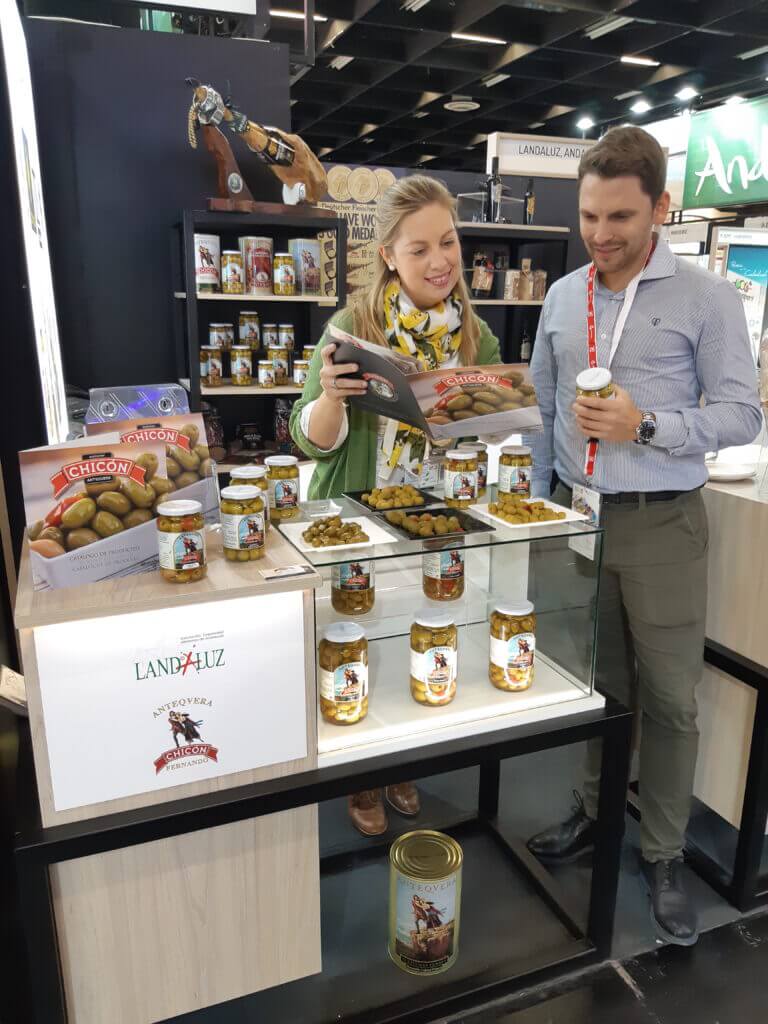 Aceitunas Chicón Lebron en Anuga